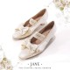 Iris Corolla Jane Mules Shoes III(Reservation/5 Colours/Full Payment Without Shipping)